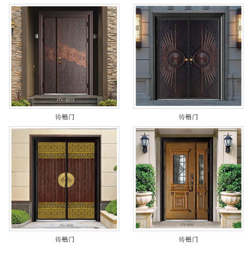 金铜翔门业 专业定制对开图片铝合金大门，打造您的专属门户